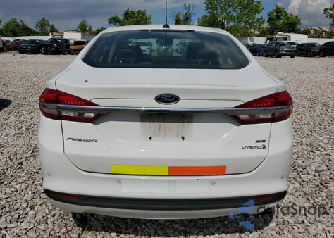 2018 Ford Fusion Se Hybrid from USA, damaged, VIN 3FA6P0LU9JR129849